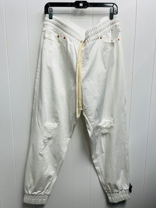 Pants Joggers By Inc In White, Size: Xl