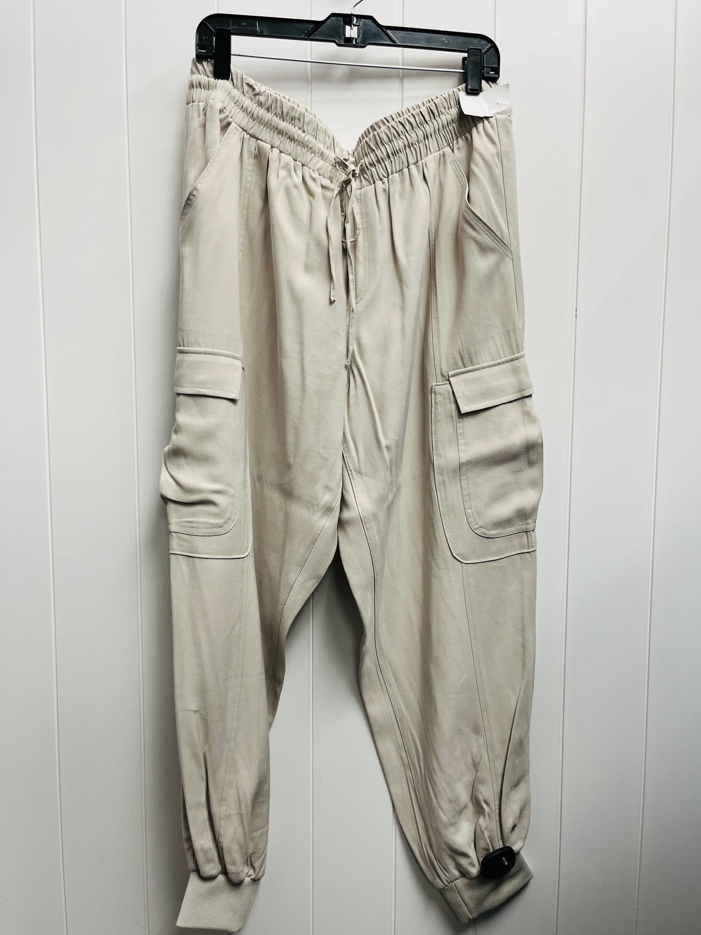 Pants Joggers By Inc In Cream, Size: Xl