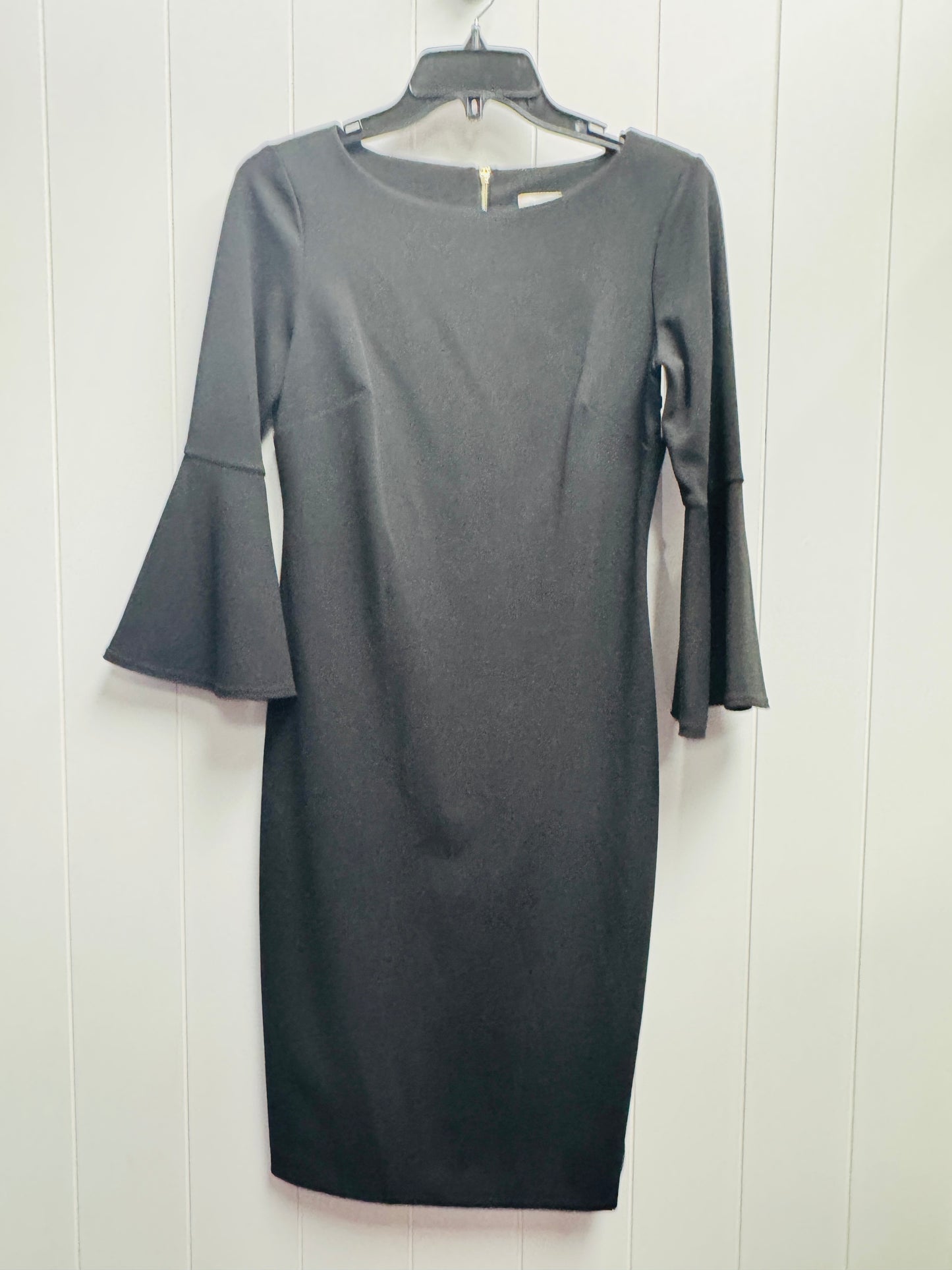 Dress Work By Calvin Klein In Black, Size: 4