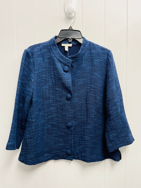 Jacket Other By Eileen Fisher In Navy, Size: M