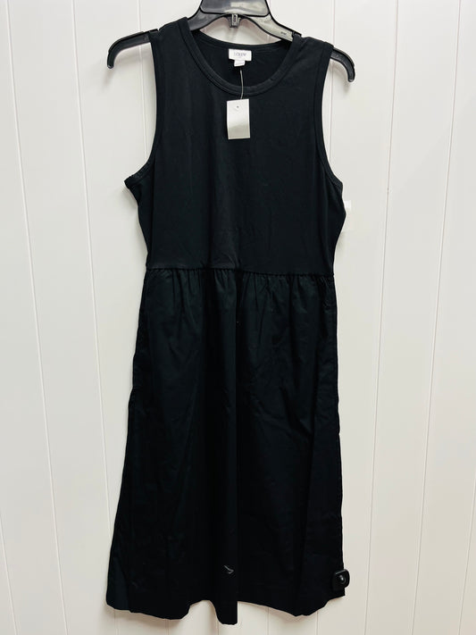 Dress Casual Midi By J. Crew In Black, Size: M