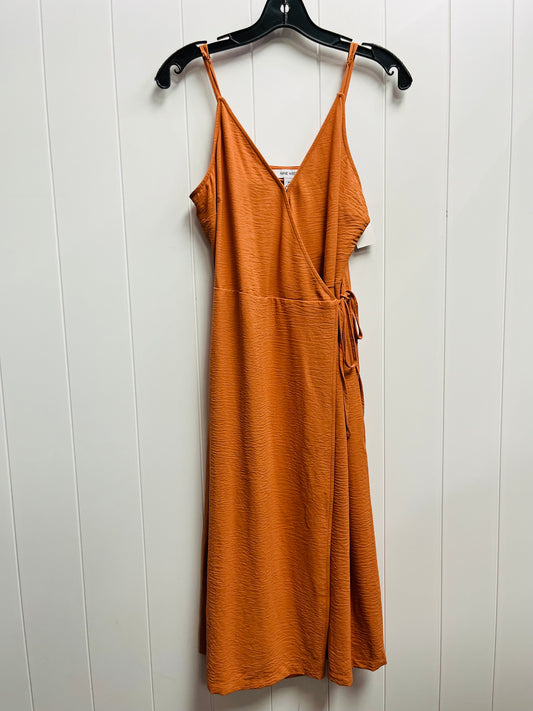 Dress Casual Short By Nine West Apparel In Orange, Size: M