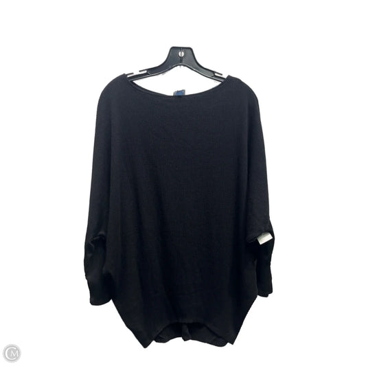 Top Long Sleeve By Blue Rain In Black, Size: S