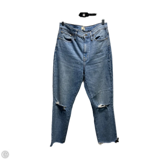 Jeans Boyfriend By Madewell In Blue Denim, Size: 4