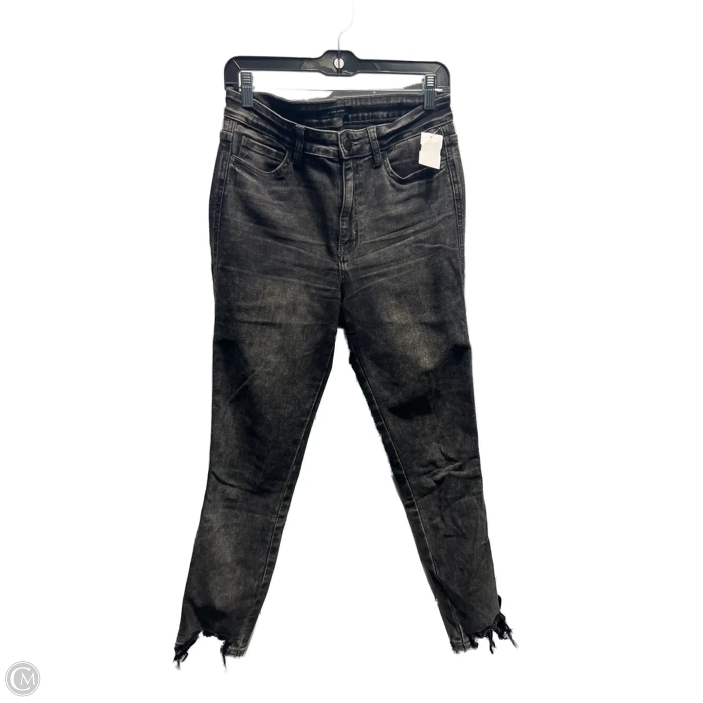 Jeans Skinny By Flying Monkey In Black Denim, Size: 6