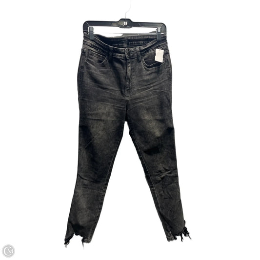 Jeans Skinny By Flying Monkey In Black Denim, Size: 6