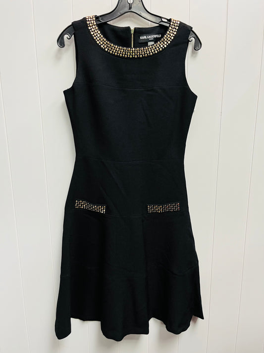 Dress Designer By Karl Lagerfeld In Black, Size: 2