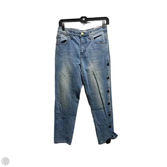 Jeans Wide Leg By  ROBERTA BIACI In Blue Denim, Size: S