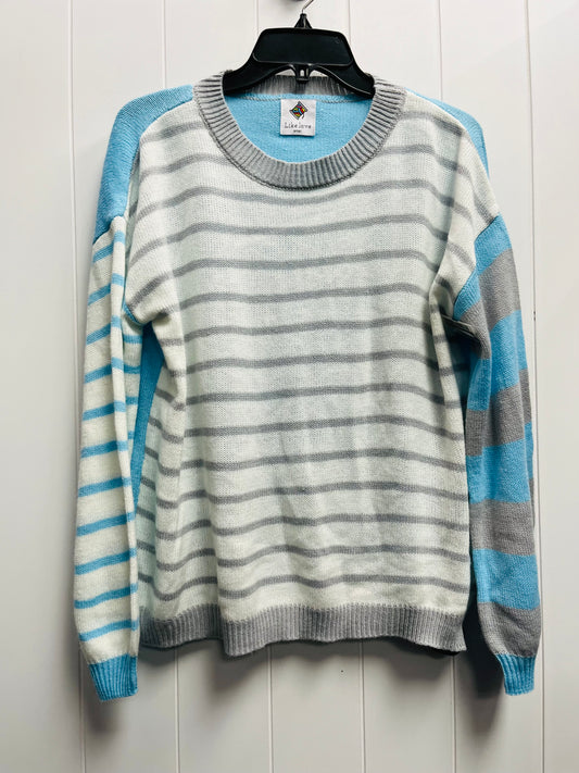 Sweater By like love In Blue & Grey, Size: S
