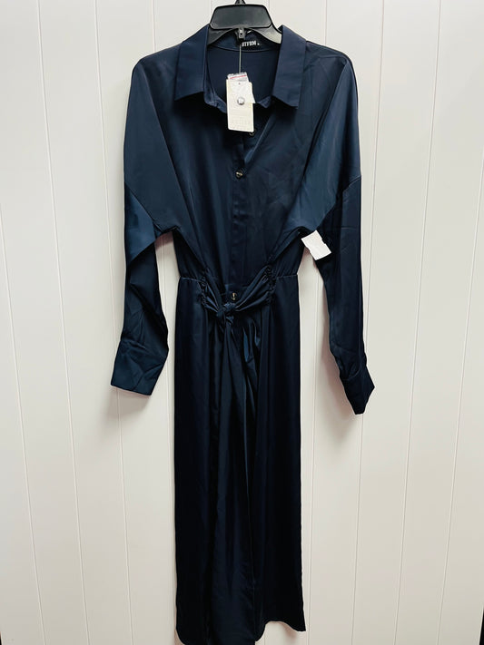 Dress Work By Clothes Mentor In Navy, Size: Xl