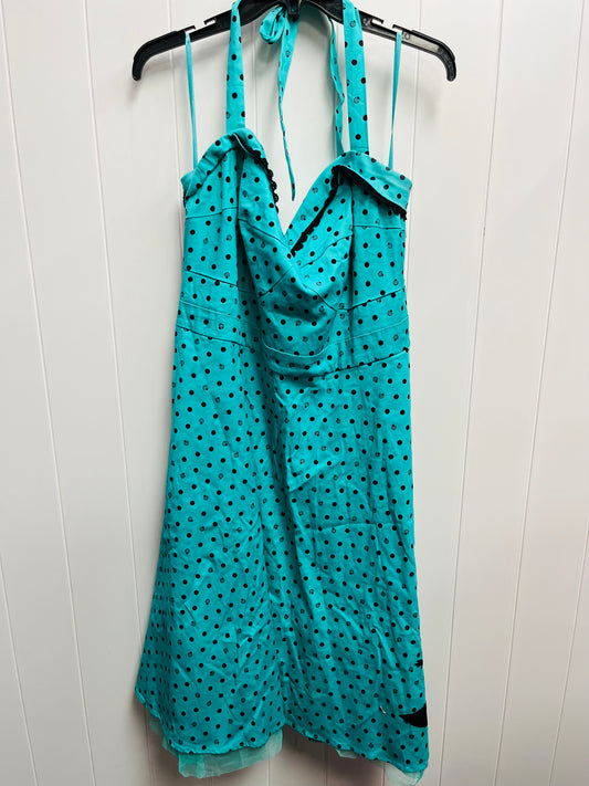 Dress Casual Short By Disney Store In Teal, Size: 20