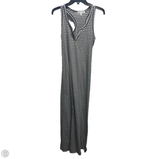 Dress Casual Maxi By velvet torch In Black & Grey, Size: L