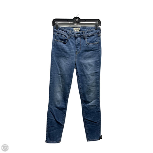 Jeans Skinny By L Agence In Blue Denim, Size: 4