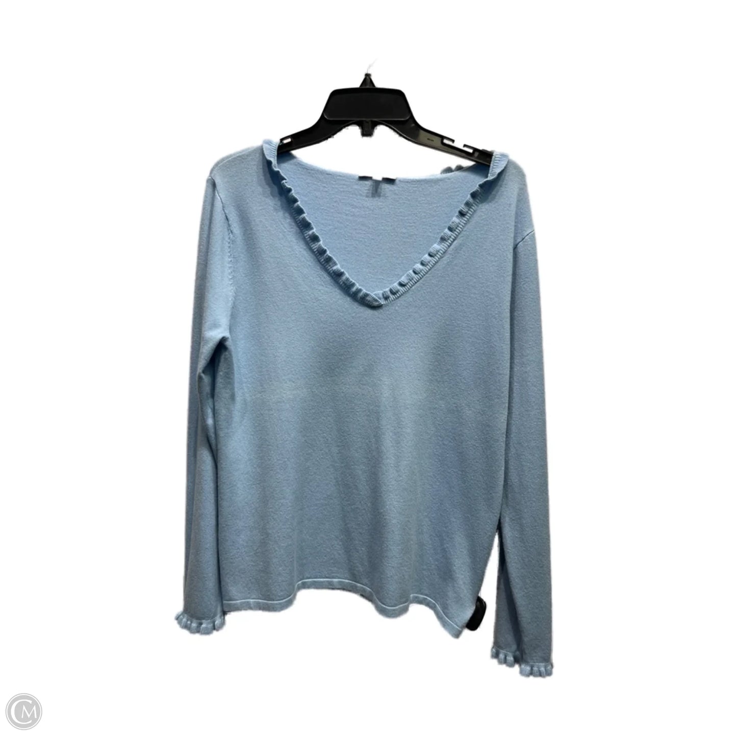 Sweater By Vila Milano In Blue, Size: L