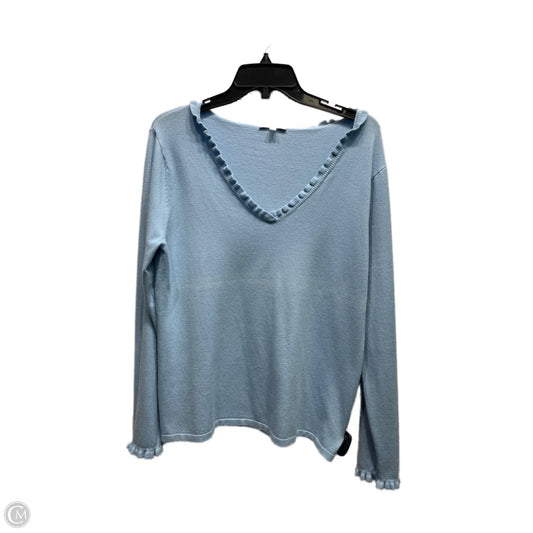 Sweater By Vila Milano In Blue, Size: L