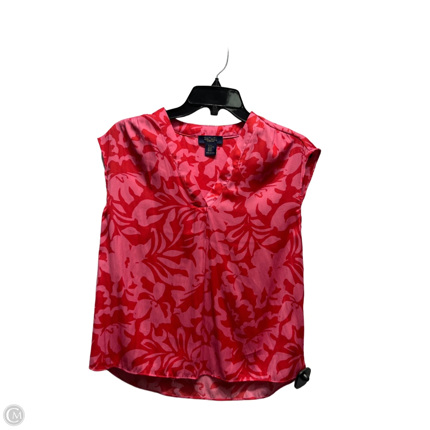 Top Short Sleeve By Rachel Roy In Pink & Red, Size: Xs