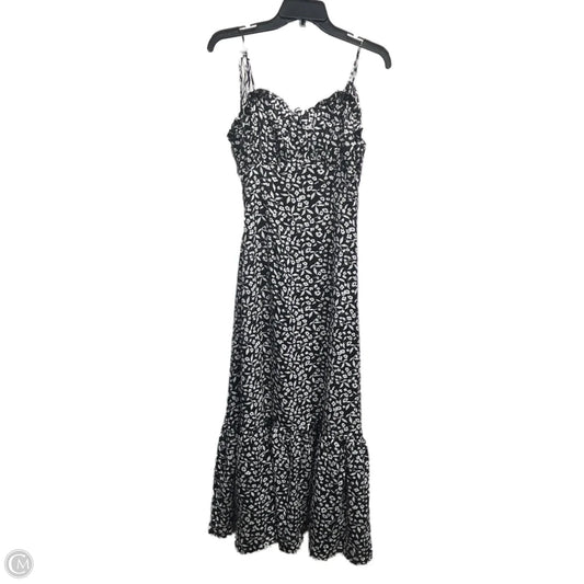 Dress Casual Maxi By Lulus In Black & White, Size: M