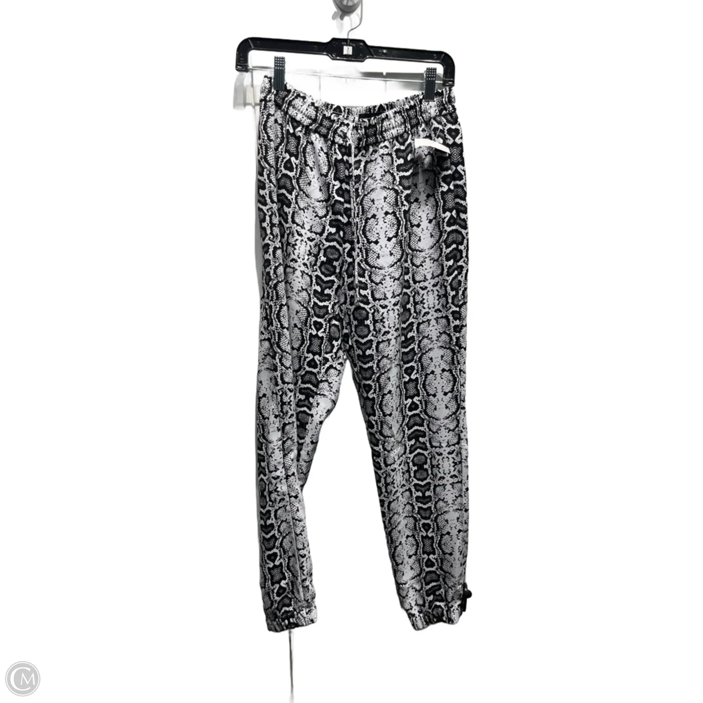 Pants Joggers By Express In Black & White, Size: Xs