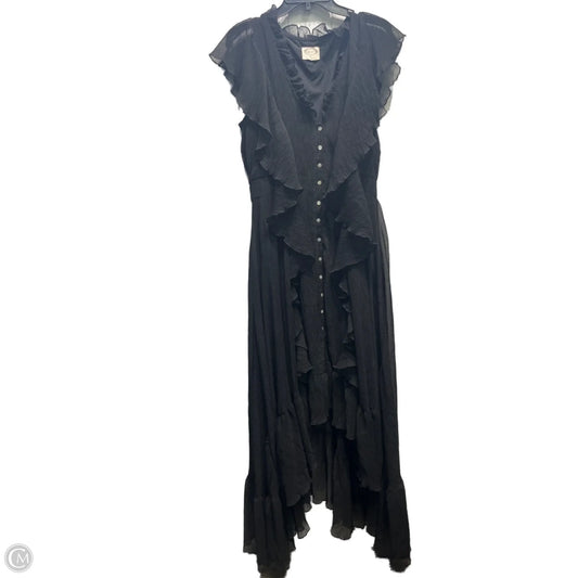 Dress Casual Maxi By mia joy In Black, Size: L