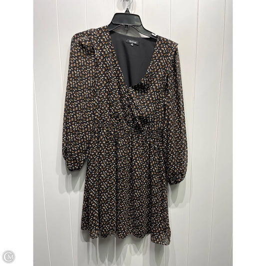 Dress Casual Short By Madewell In Black & Tan, Size: Xs