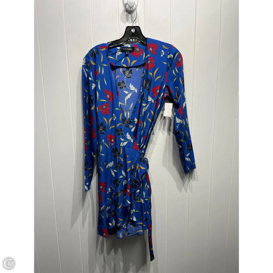 Dress Party Short By INTERMIX In Blue & Red, Size: 2