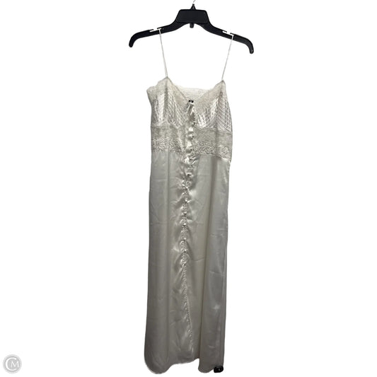 Dress Casual Midi By Zara In White, Size: M
