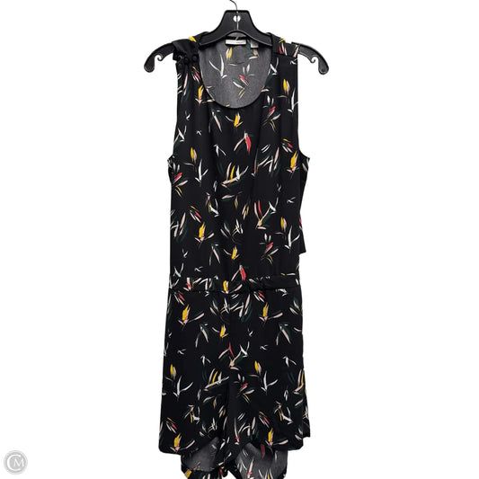 Romper By Halogen In Black & Pink, Size: L
