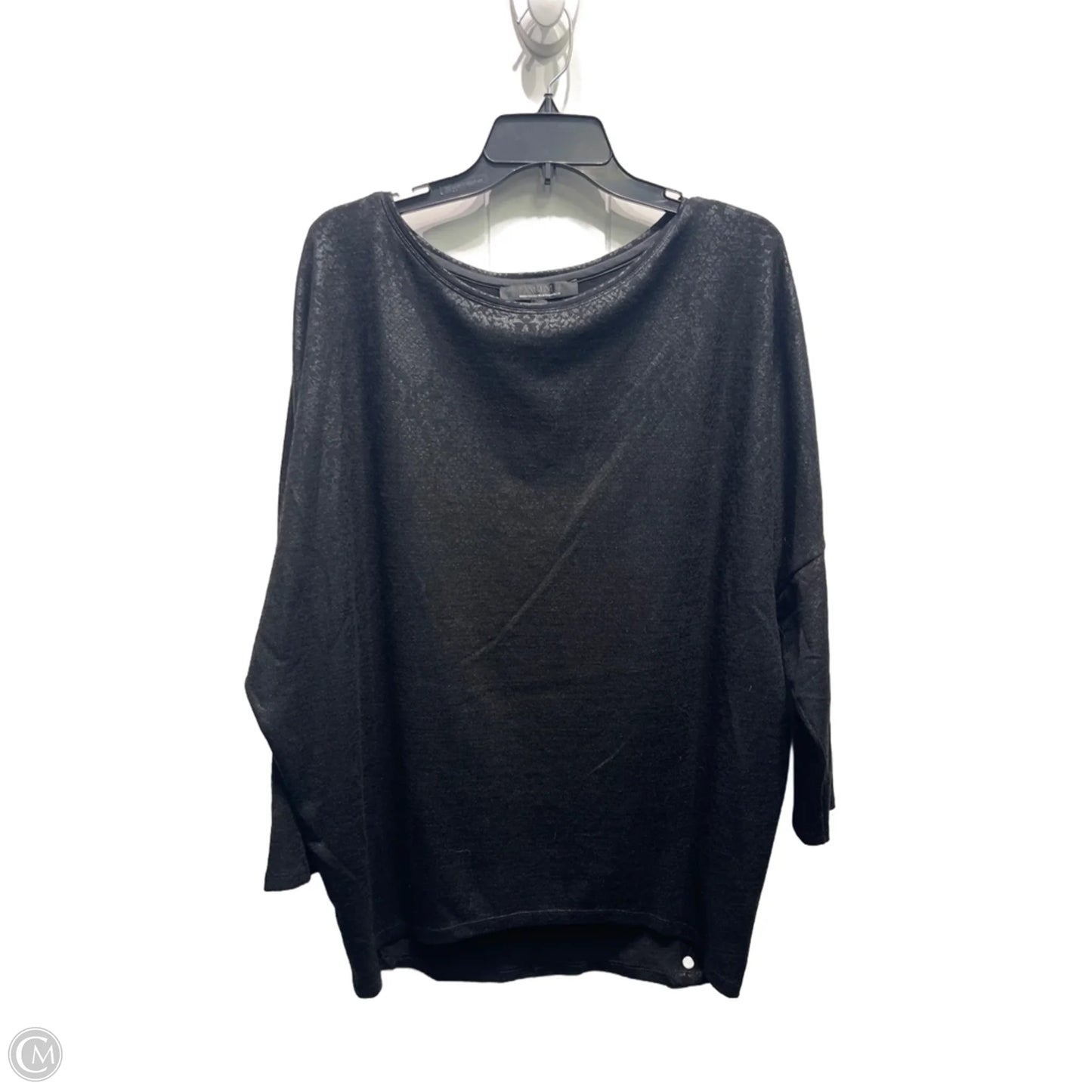 Top Long Sleeve By White House Black Market In Black, Size: M