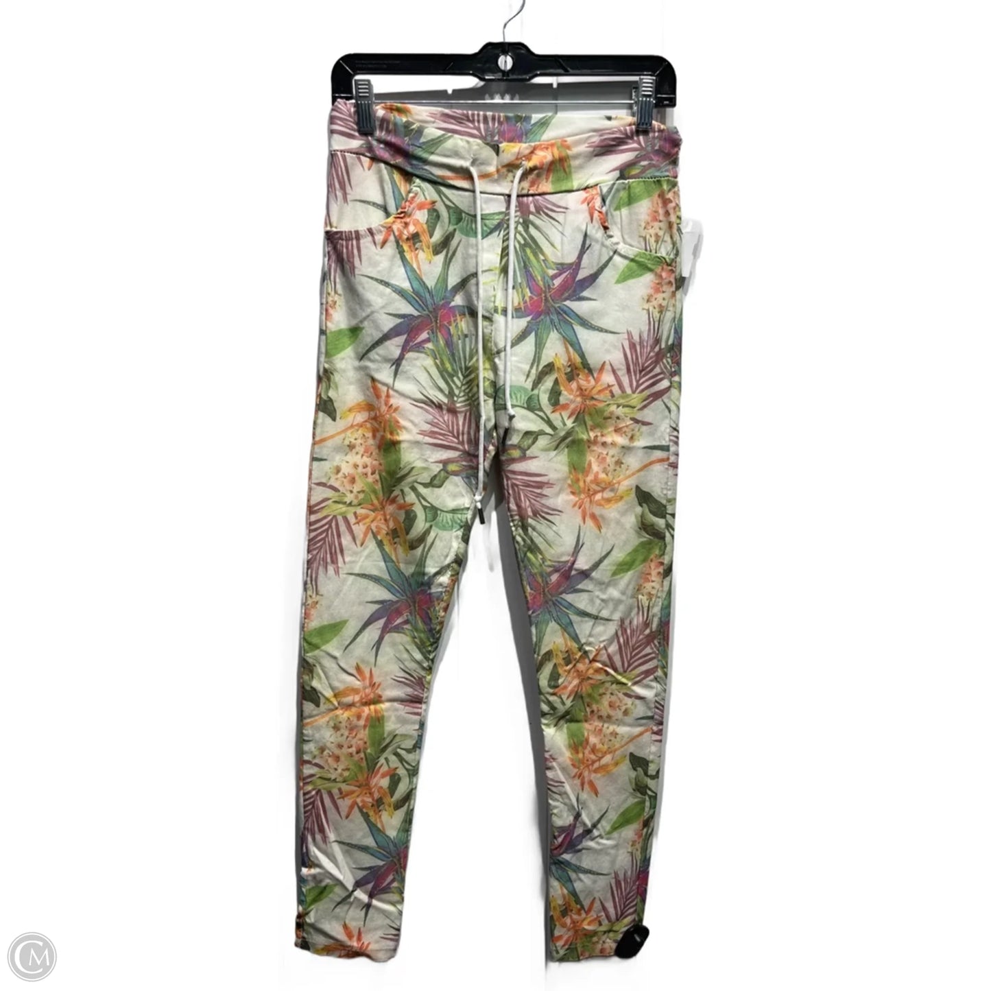 Pants Other By venti6 In Green & Orange, Size: S