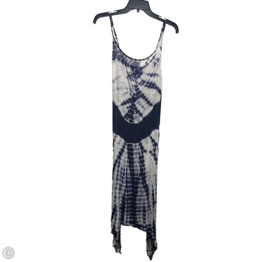 Dress Casual Midi By   CUTE OPTIONSIn Blue & White, Size: M