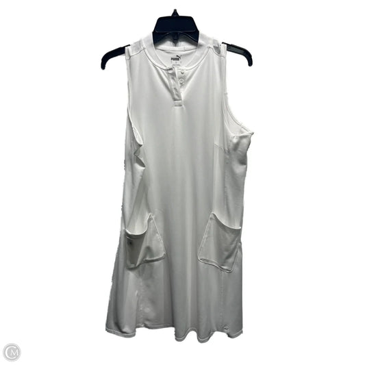 Dress Casual Short By Puma In White, Size: L