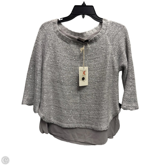 Sweater By Thml In Silver, Size: Xs