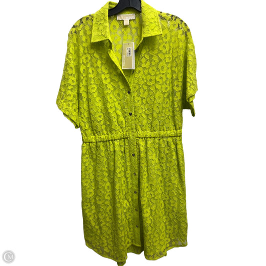 Dress Work By Michael By Michael Kors In Green, Size: M