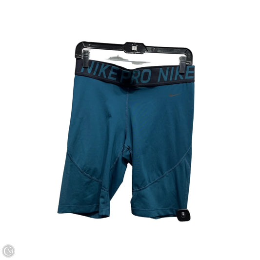 Athletic Shorts By Nike Apparel In Teal, Size: Xl