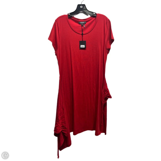 Dress Casual Short By Dkny In Red, Size: L