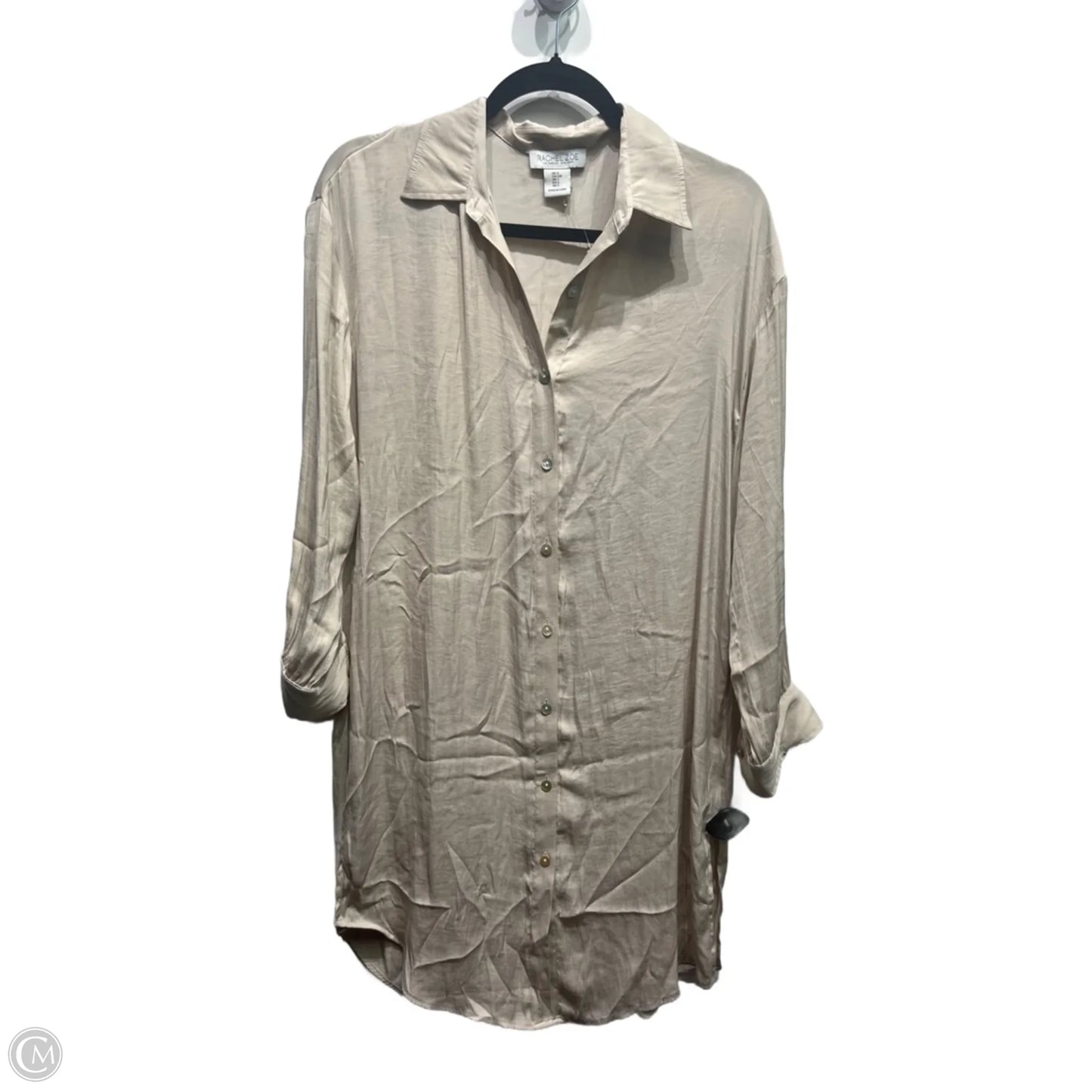 Tunic Long Sleeve By Rachel Zoe In Cream, Size: S