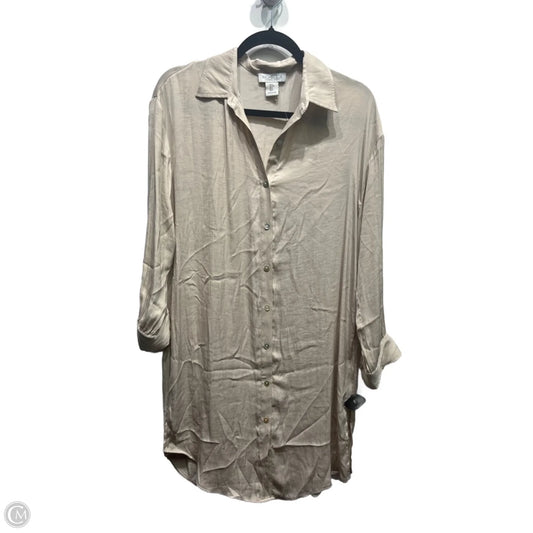Tunic Long Sleeve By Rachel Zoe In Cream, Size: S