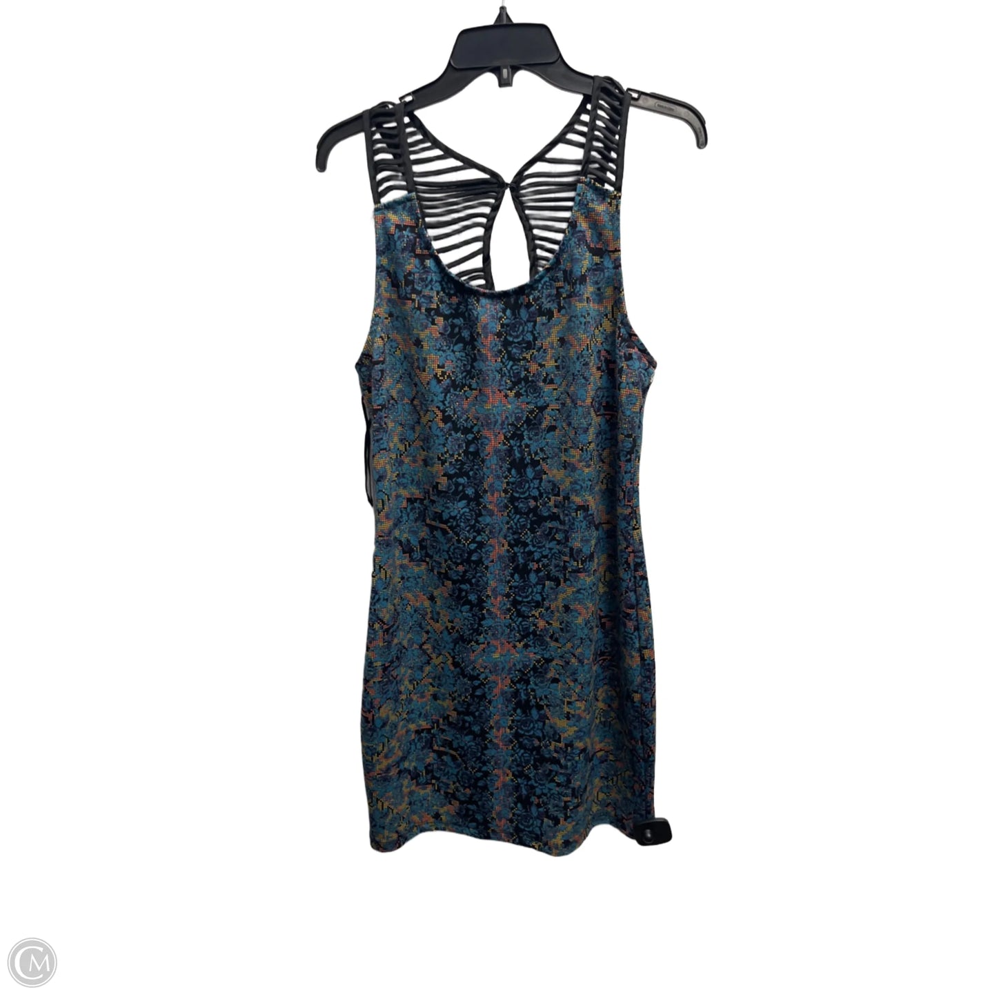 Dress Casual Short By Free People In Blue & Orange, Size: L