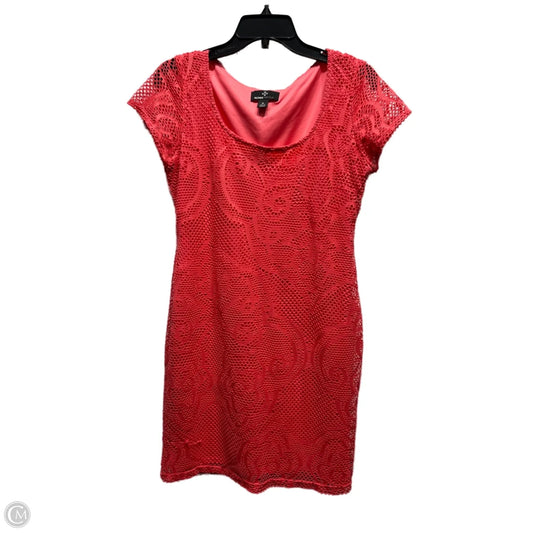 Dress Work By Ronnie Nicole In Coral, Size: M