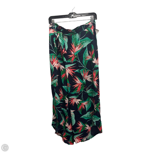 Pants Wide Leg By Clothes Mentor In Blue & Orange, Size: Xl