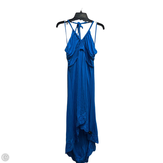 Dress Casual Midi By Venus In Blue, Size: Xl