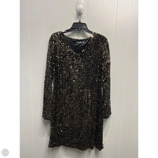 Dress Party Short By Cmc In Black & Gold, Size: Xlarge