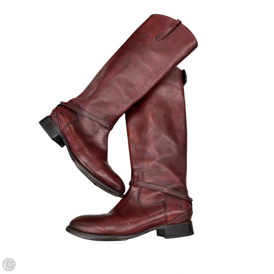 Boots Designer By Frye In Brown, Size: 9