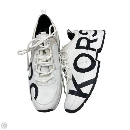 Shoes Designer By Michael Kors In Black & White, Size: 9.5