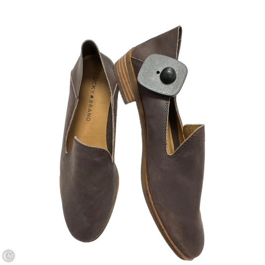 Shoes Flats By Lucky Brand In Brown, Size: 7.5
