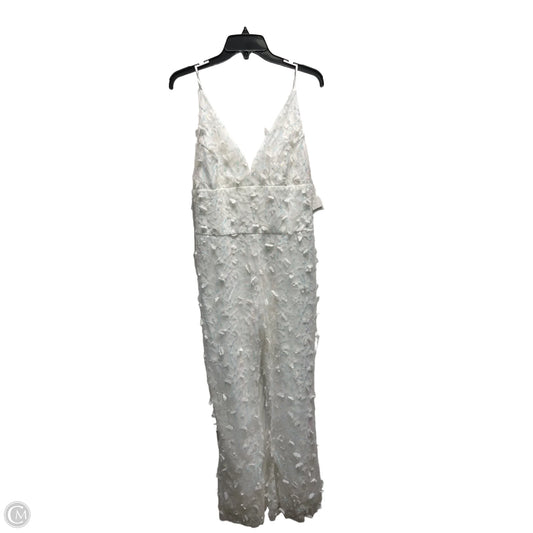 Jumpsuit By Fashion Nova In White, Size: L