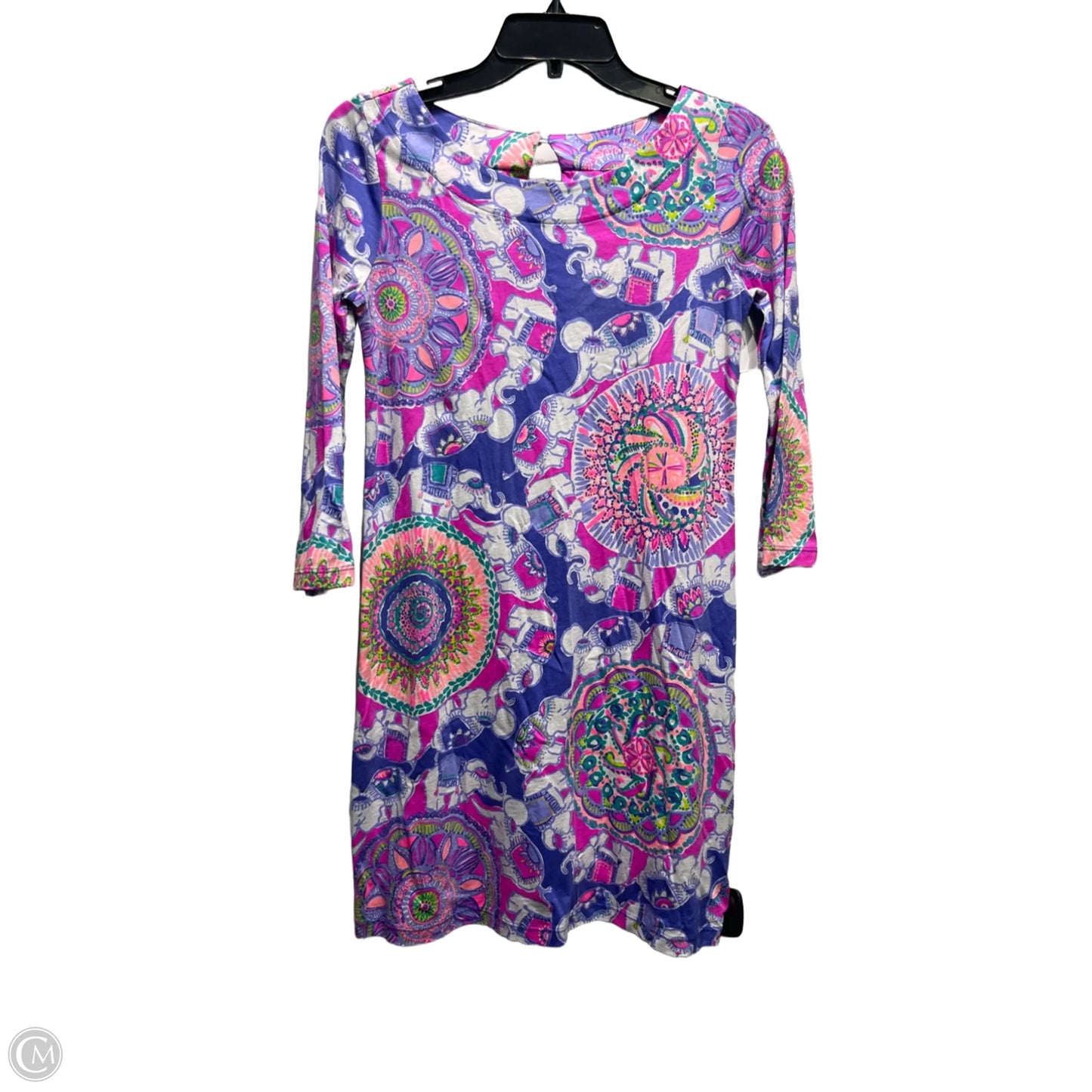 Dress Designer By Lilly Pulitzer In Pink & Purple, Size: Xs