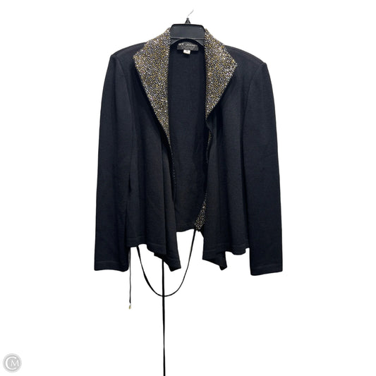 Jacket Designer By St John Collection In Black, Size: 12