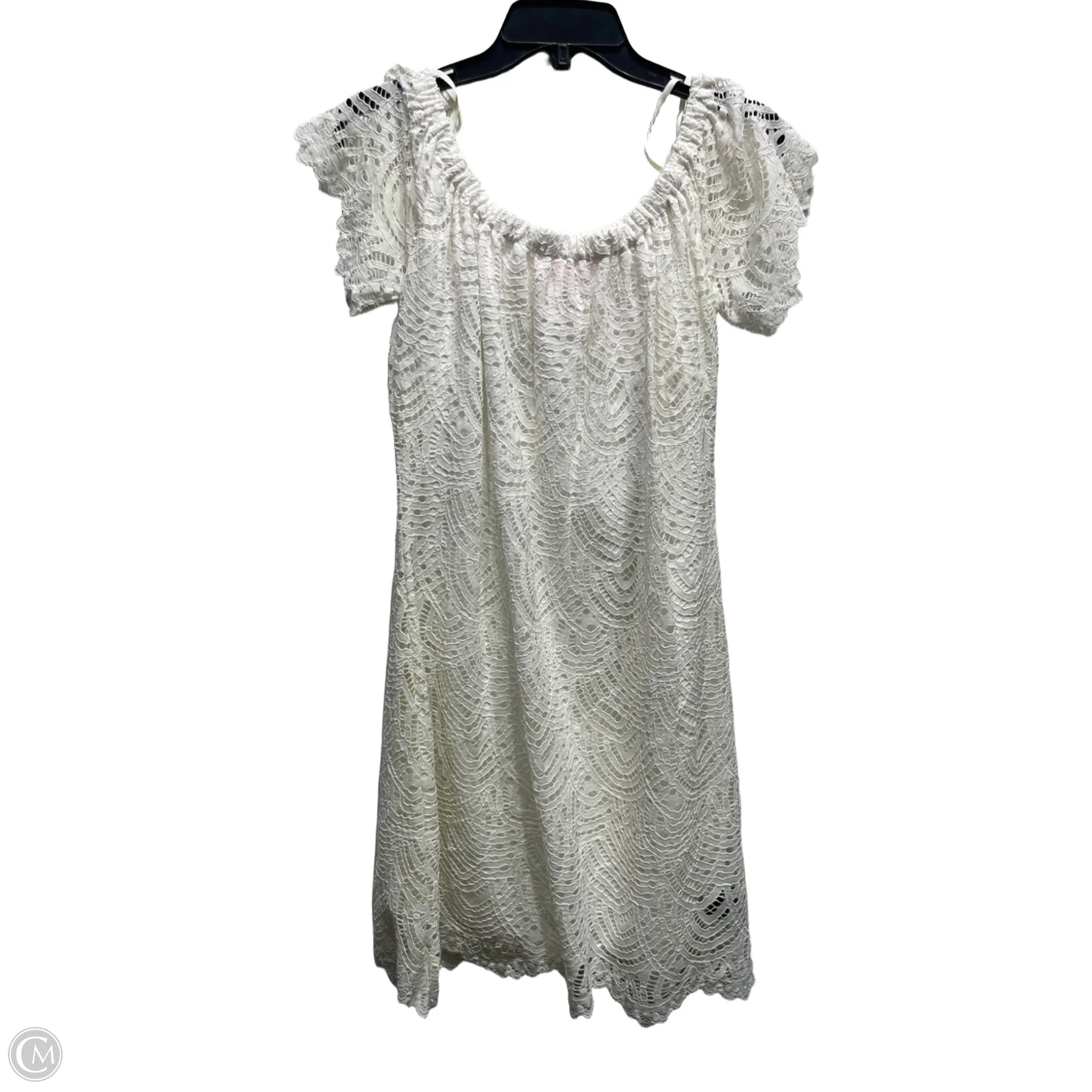 Dress Designer By Lilly Pulitzer In White, Size: L