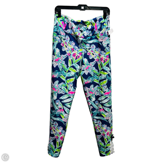Pants Designer By Lilly Pulitzer In Blue & Green, Size: 12